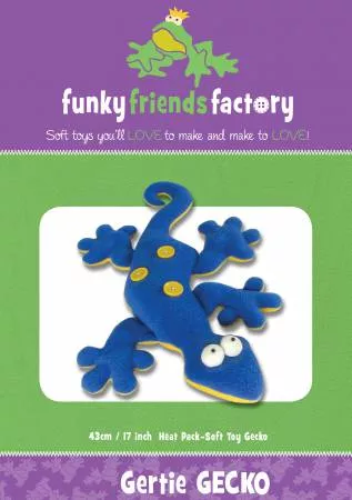 PT S Funky Friends Factory Gertie Gecko Heat Pack