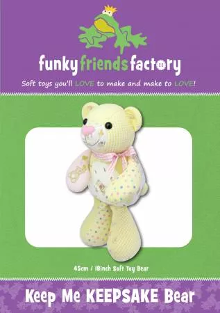 PT S Funky Friends Factory Keep Me Keepsake Bear
