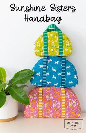 PT S Knot & Thread Design Sunshine Sisters Handbag