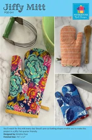 PT S Poorhouse Quilt Designs Jiffy Mitt