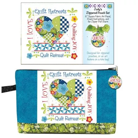 PT S Zipper Pouch Set Love Quilting