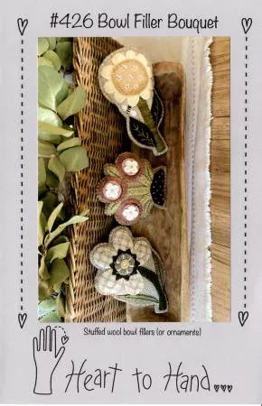PT W Heart to Hand Bowl Filler Bouquet