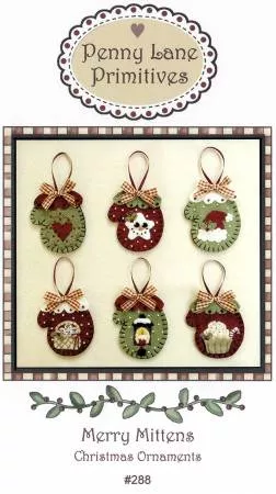 PT W Penny Lane Primitives Merry Mittens