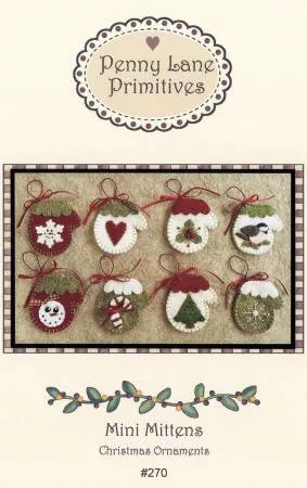 PT W Penny Lane Primitives Mini Mittens