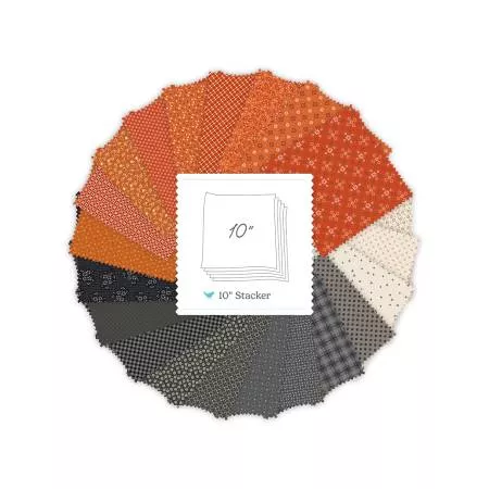 Pumpkin & Licorice : (42) 10" Squares - #10-18780-42 - Lori Holt