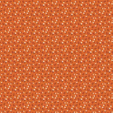 Pumpkin & Licorice : Ditsy Pumpkin - #C18784R-PUMPKIN - Lori Holt