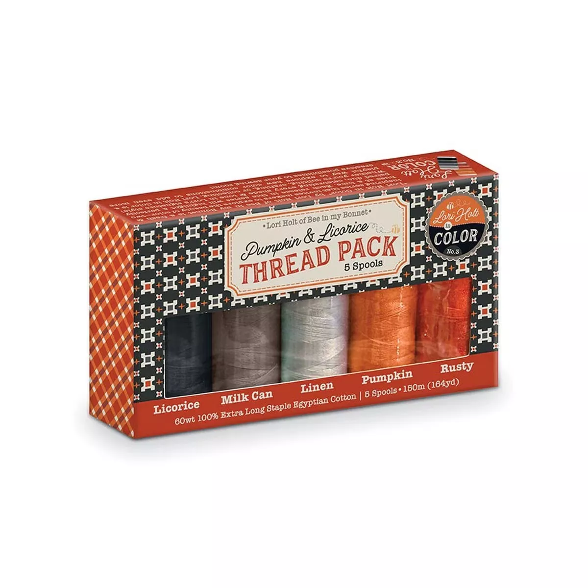 Pumpkin & Licorice Thread Pack - #RBTH-54032 - Lori Holt