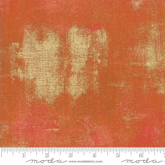 Pumpkin Metallic Grunge