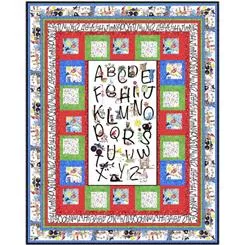 QT Alphabet Soup A-Z Alphabet Quilt PT-1862 - Pattern