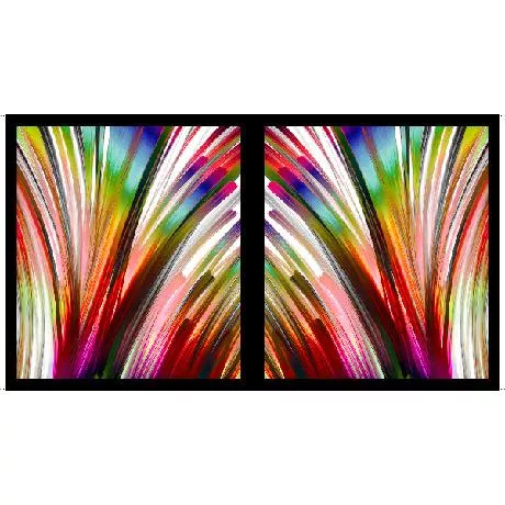 QT Artworks Panel 28656-X - Cotton Fabric