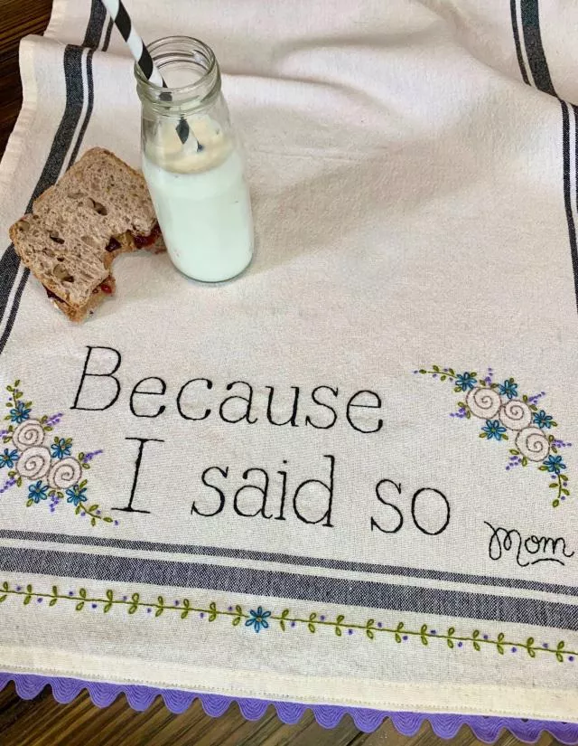 QT Bareroots Dishtowels Kit - Because I Said So - 255