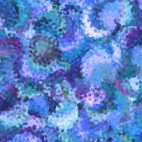 QT Fabrics Serendipity Blue Wide Back Fabric