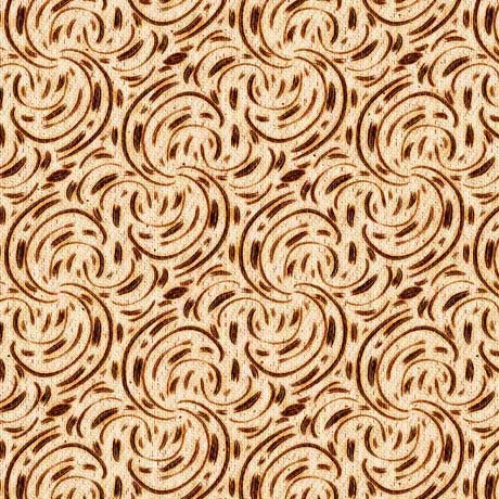 QT Fabrics Twilight Diagonal Scroll Beige Fabric