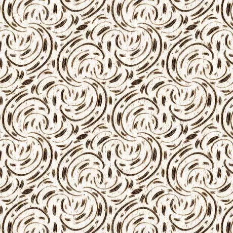 QT Fabrics Twilight Diagonal Scroll Ecru Fabric