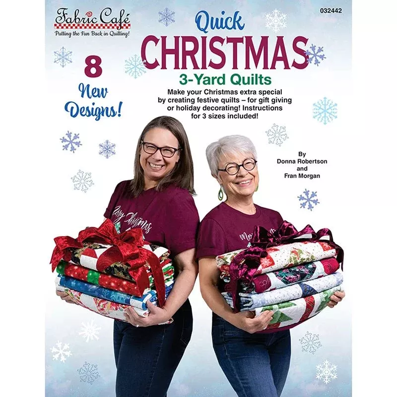 Quick Christmas 3-Yard Quilts Quilt Book from Fabric Cafe