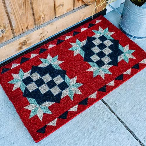 Quilt Block Doormat