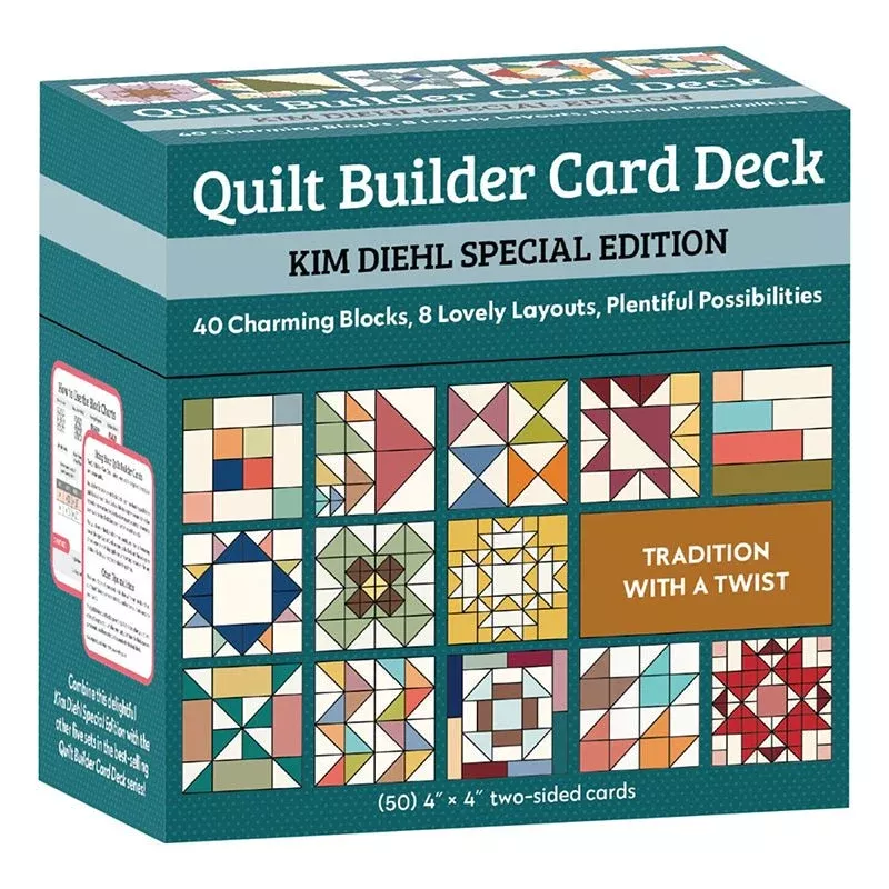 Quilt Builder Card Deck Set Kim Diehl Special Edition