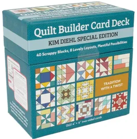 Quilt Builder Card Deck - Special Edition Tradition With a Twist by Kim Diehl for C&T Publishing