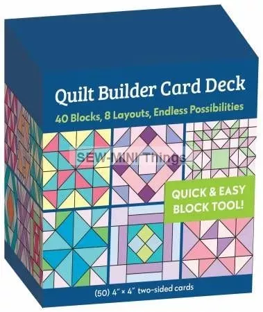 Quilt Builder Card DeckSET # 1 FROM C&T PUBLISHING