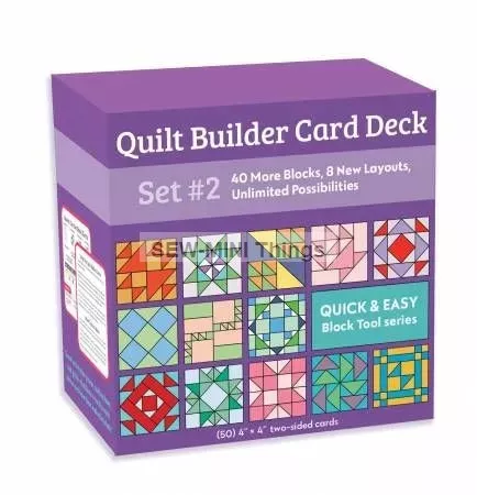 Quilt Builder Card DeckSET # 2 FROM C&T PUBLISHING
