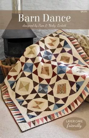 Quilt Room by Pam & Nancy Lintott Barn Dance QR1501 pattern