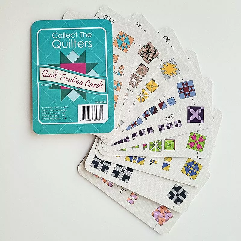 Quilt Trading Cards Series 2 (blue)