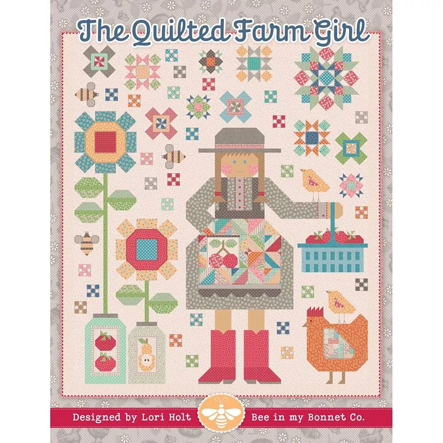 The Quilted Farm Girl Quilt Pattern by It's Sew Emma
