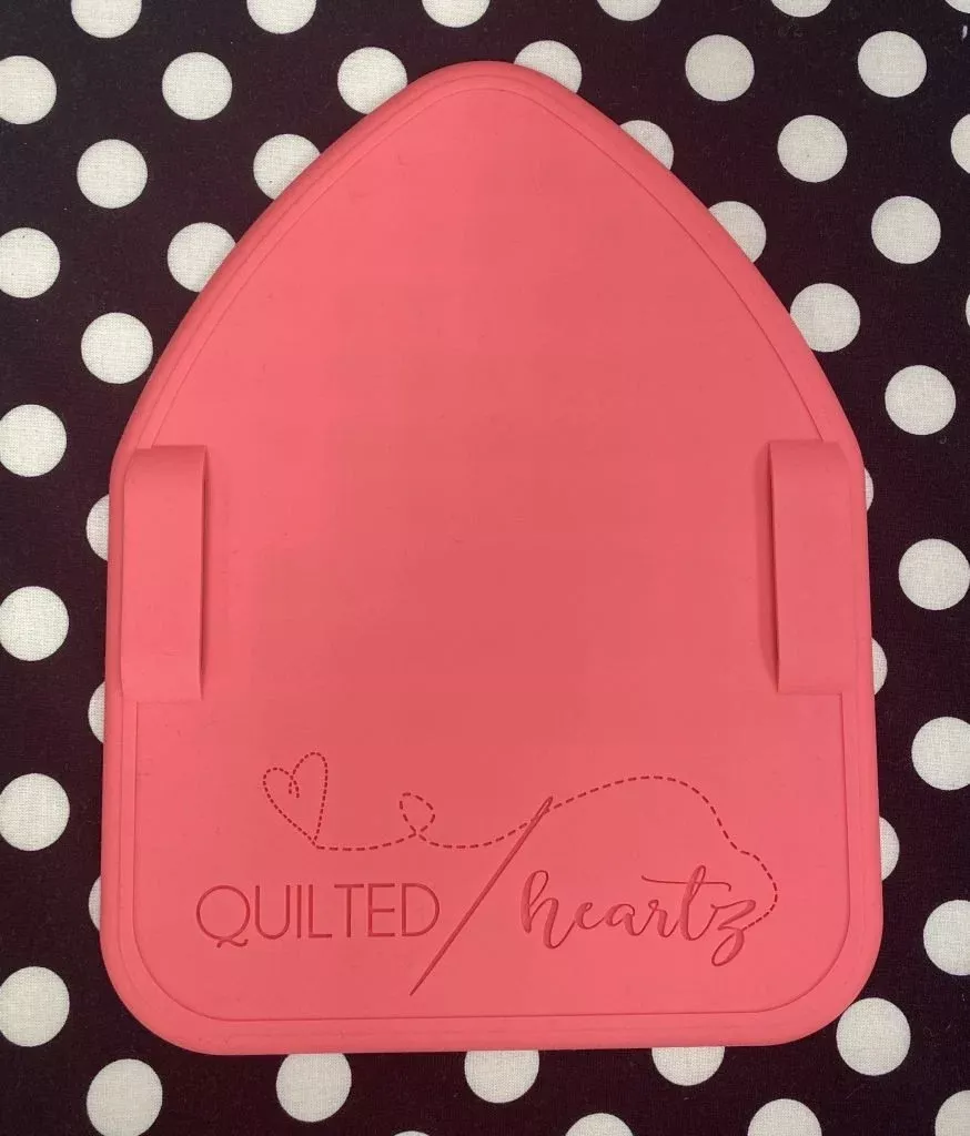 Quilted Heartz Binding Eaze Coral
