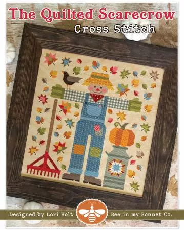 The Quilted Scarecrow : Cross Stitch Pattern - #ISE-4055 - It's Sew Emma