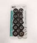 Quilter's Select QS 80 wt 0900 Black Prewound bobbins ^