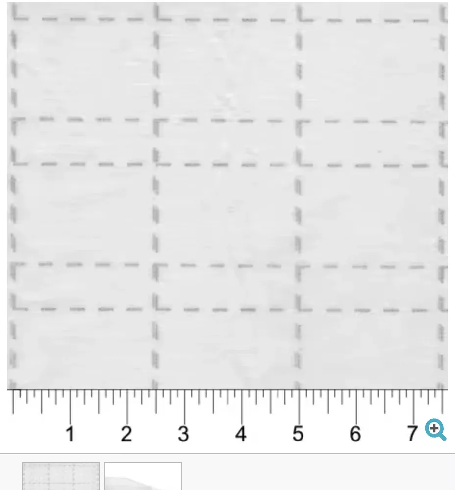 Quilters 2-1/2 Grid Fusible Interfacing 48"