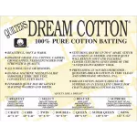 Quilters Dream Supreme batting N8KR Natural King Size 120inx25yd Roll ...