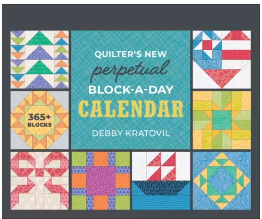 Quilters New Perpetual Block-a-Day Calendar
