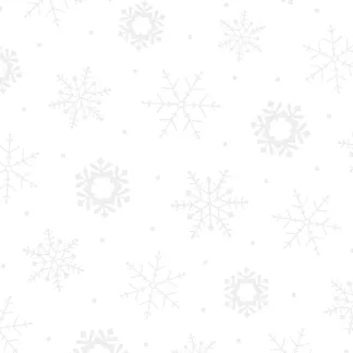 Quilting Illusions in White/White Snowflake by QT Fabric 24600 -Z