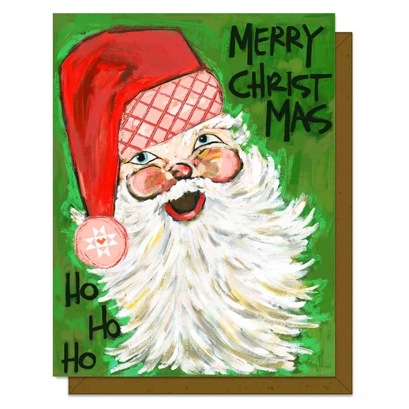 Quilty Card Merry Christmas