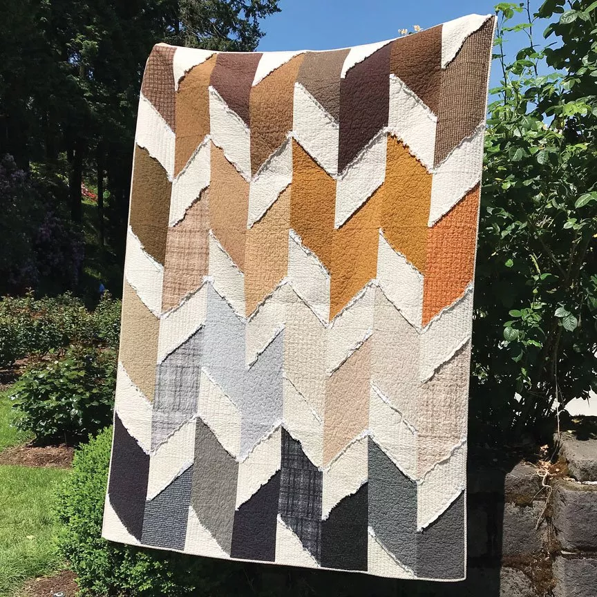 Ragged Flashback Rag Quilt Pattern by Orange Dot Quilts Multiple sizes ^