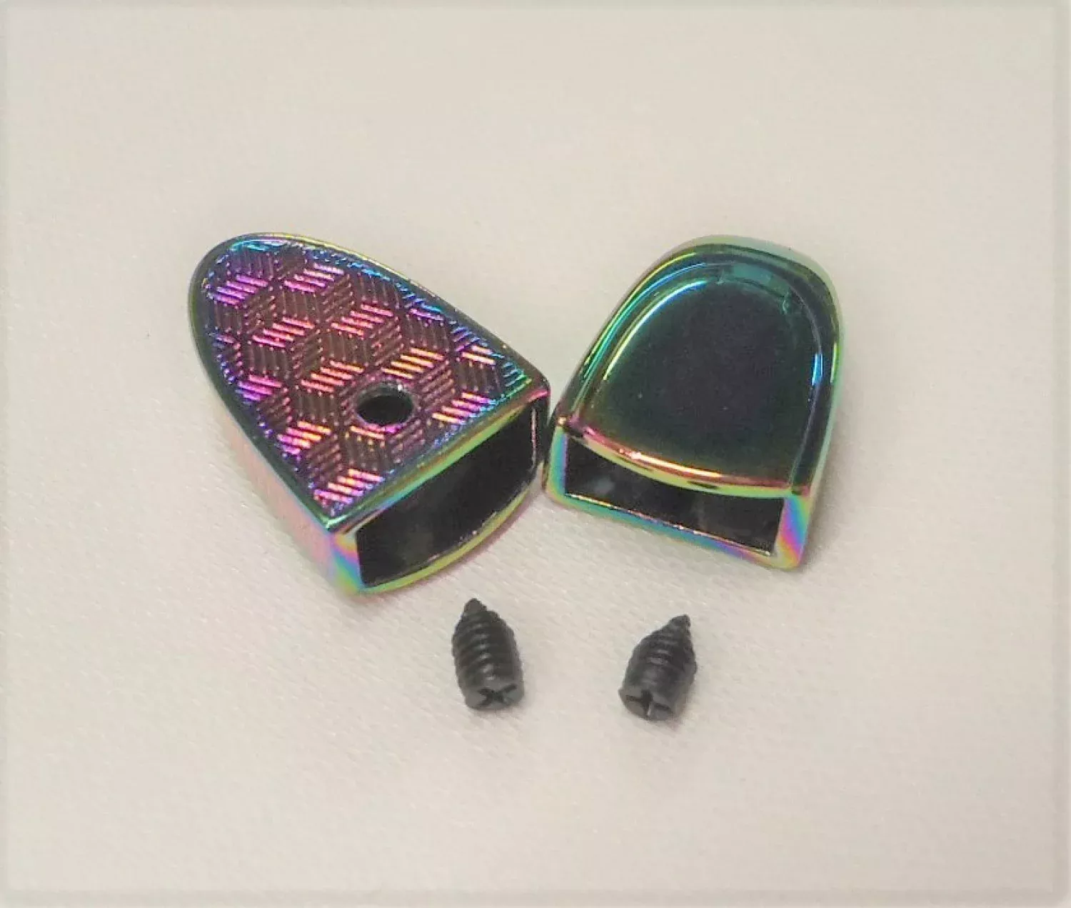 Rainbow Zipper End Caps