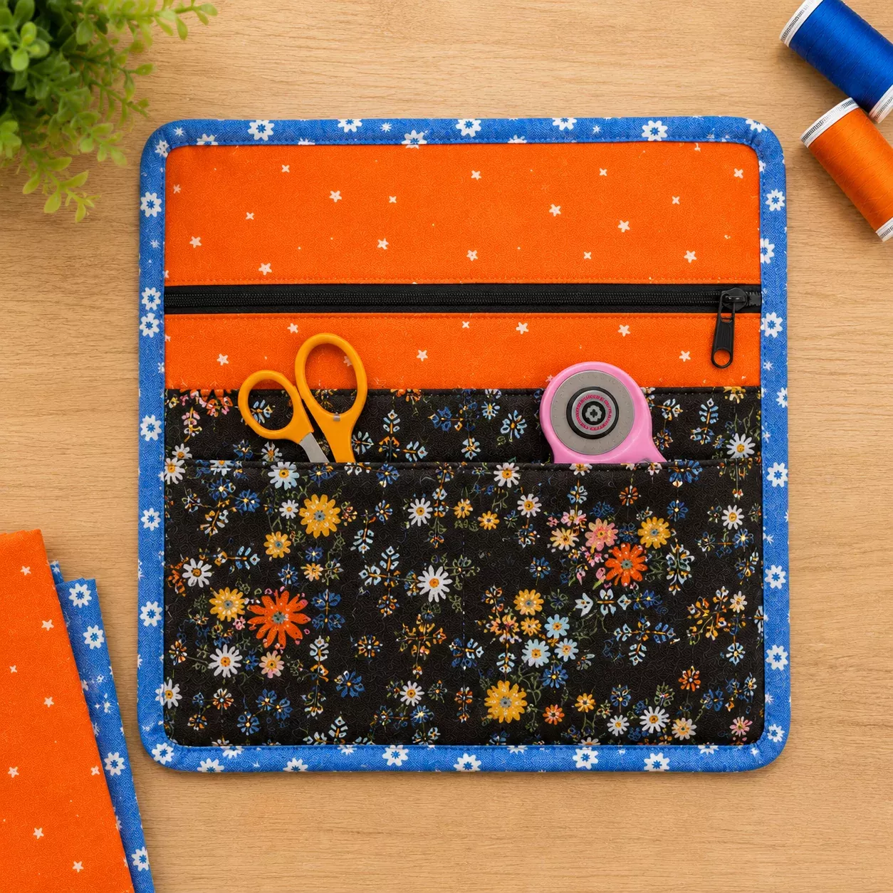 Ready, Set, Sew Project Bag Fabric Kit - Boho Haven