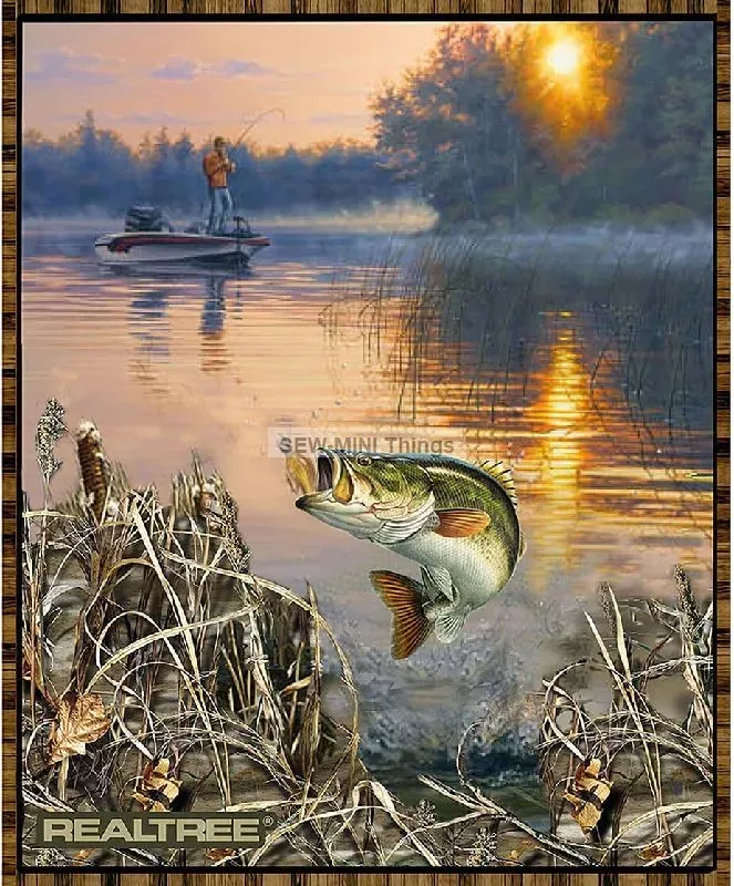 REALTREE BASS FISHING FROM BENARTEX