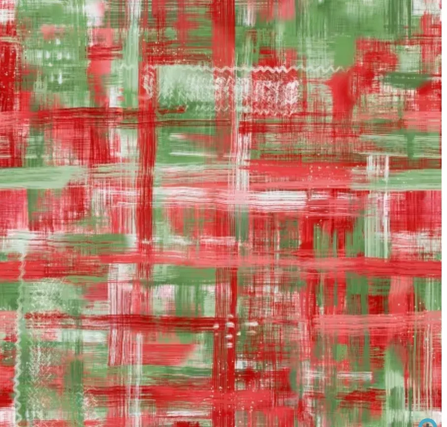 Red/Green Colorfield-108" wideback