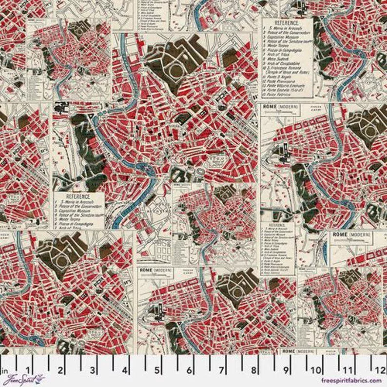 Red Map-Tim Holtz