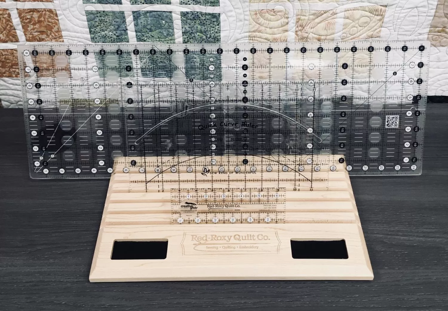 Red-Roxy Custom Ruler Holder