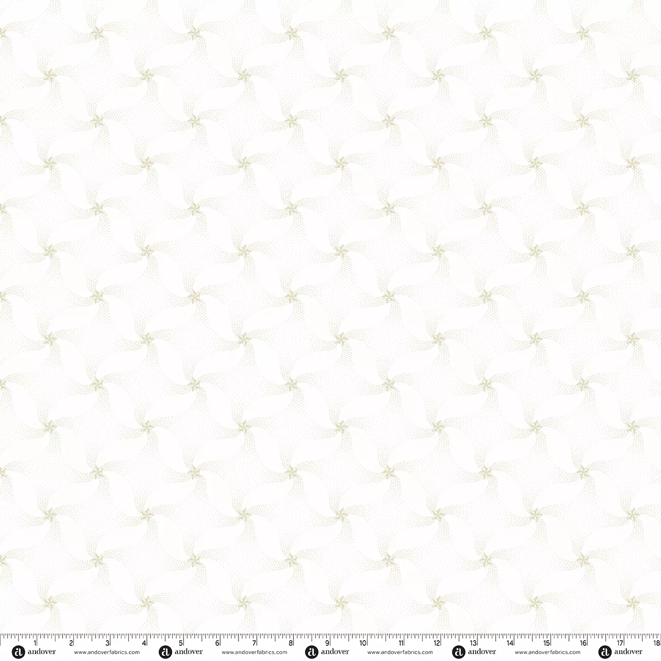 Red White and Blue : Sparklers Cream - #A-10654-L - Andover Fabrics