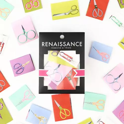 Renaissance Ribbons | Woven Labels - Snip Snip 8pc
