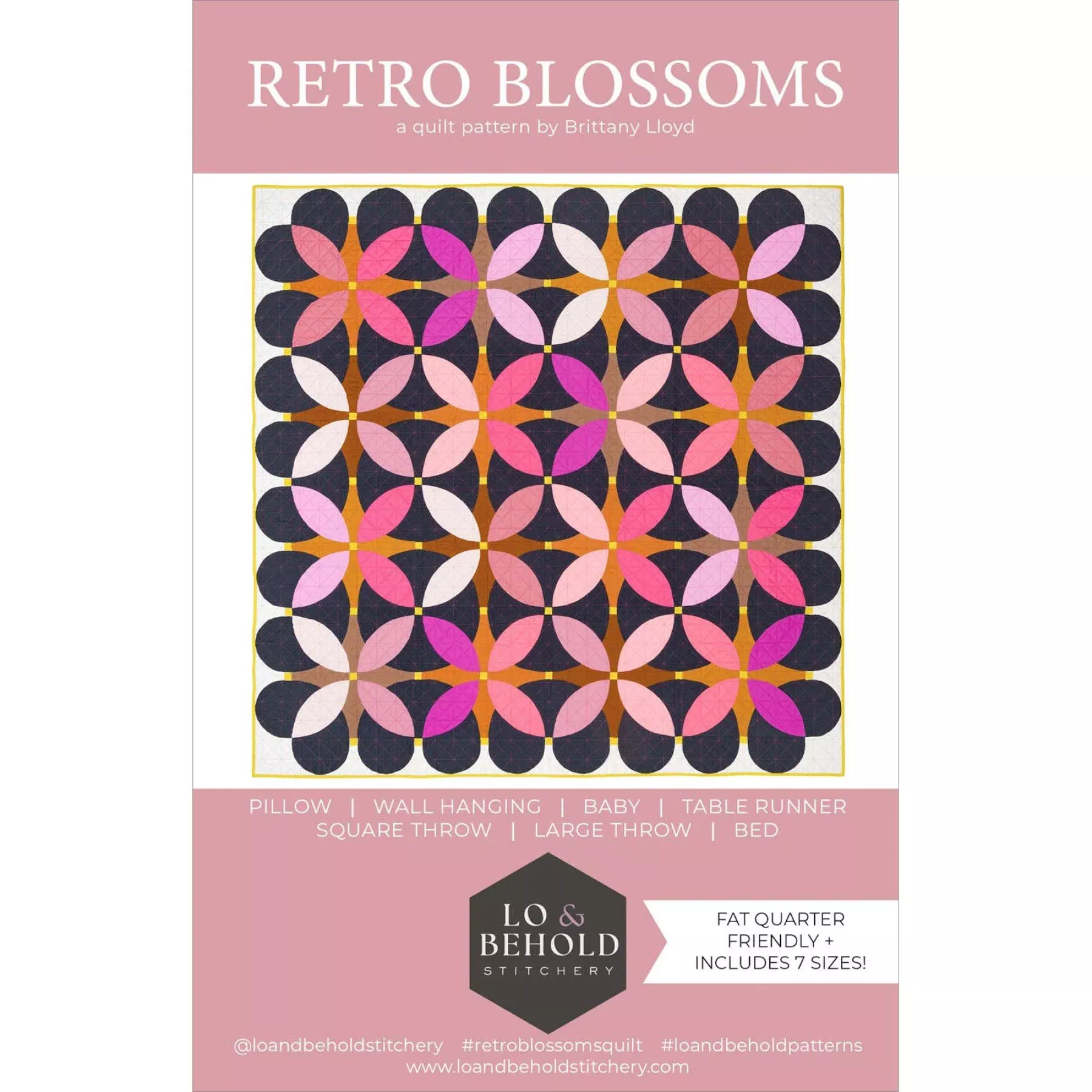 Retro Blossoms | Lo & Behold Stitchery