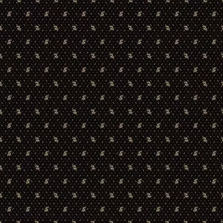 Riley Blake Designs Blessed Beyond Measures C9921-Black Serpentine Black 889333172505 ^