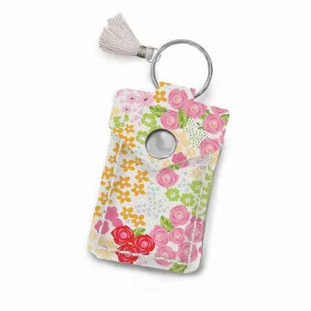 Riley Blake Leather Scissor Pouch Picnic Florals