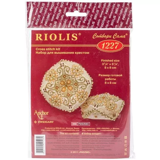 RIOLIS Counted Cross Stitch Kit-Biscornu Fantasy