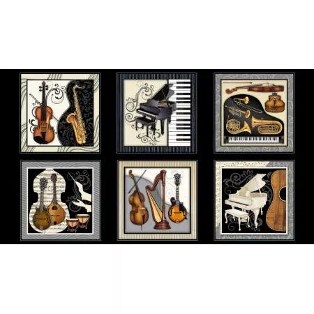 RJR Music Perfect Pitch Panel 2454-002 Black