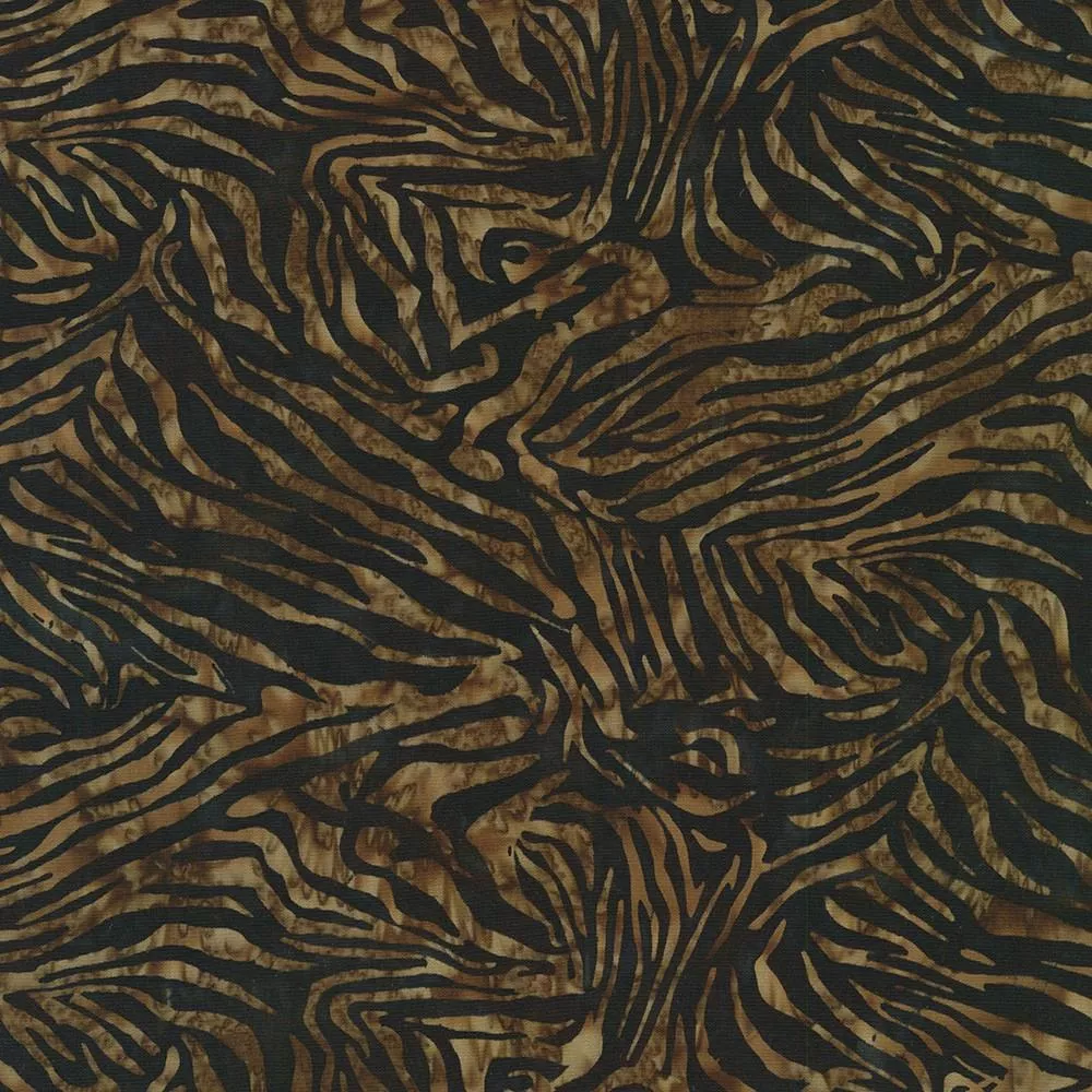 RK Artisan Batiks: Jungle Dreams - SRK-22614-454 Bison - Cotton Batik Fabric